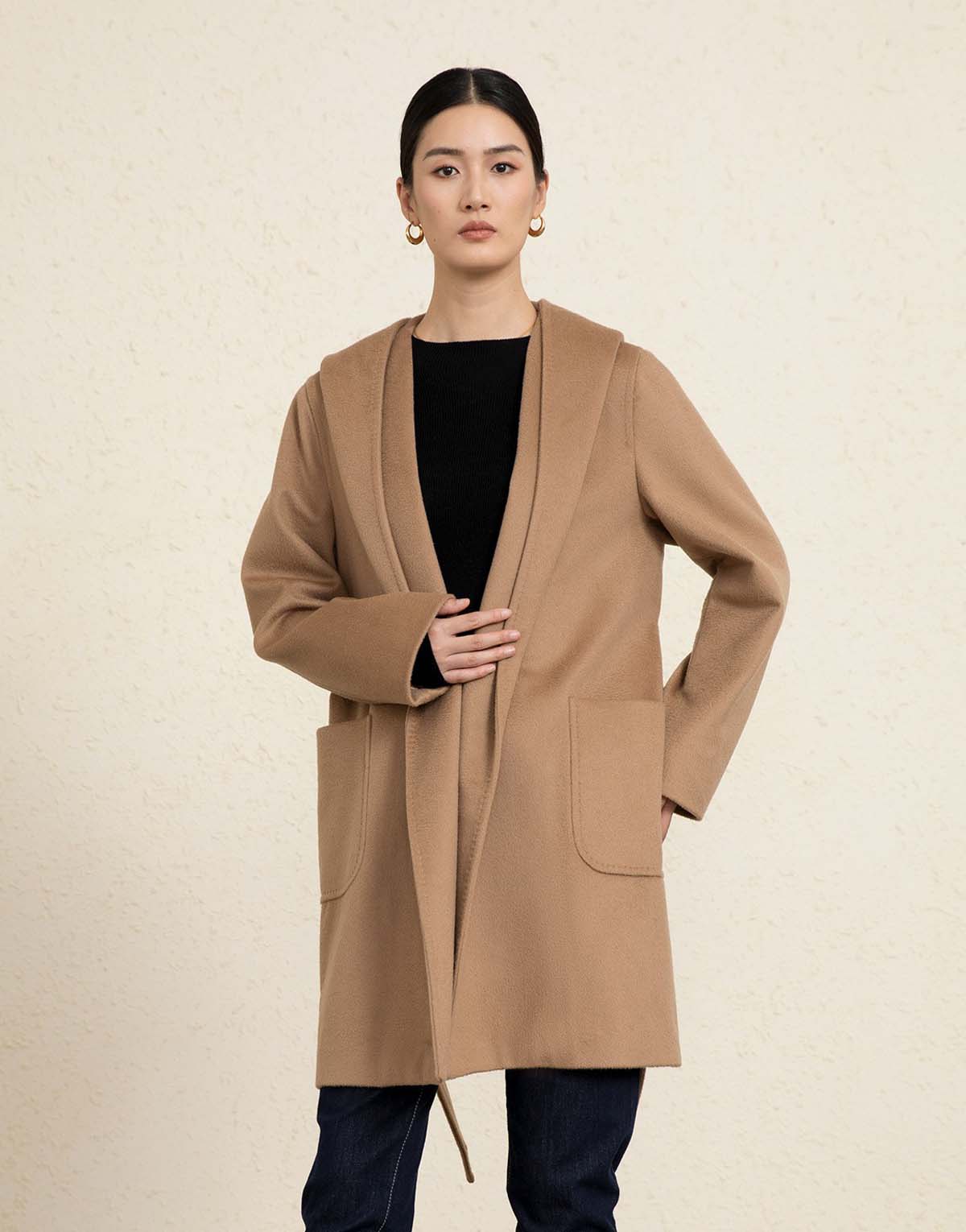Premium Cashmere Coat - short-826